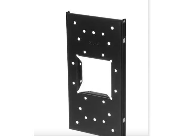 Lot 96-162850 - Architectural Mailboxes
Steel Mailbox Mounting Board, Black

New