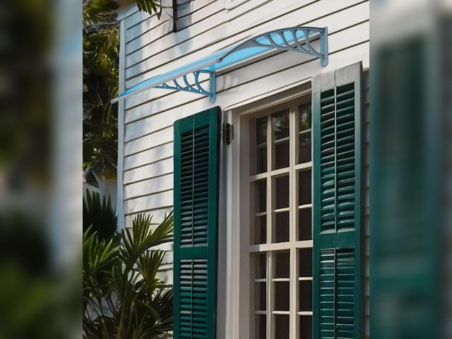 Lot 96-198373 - Window Awning, Door Awnings Canopy Exterior, Doors Polycarbonate Cover, Patio Door Awning Rain Snow ...