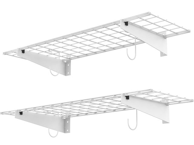 Lot 96-187975 - 2 pack floating Garage Shelves approx 18x36” New