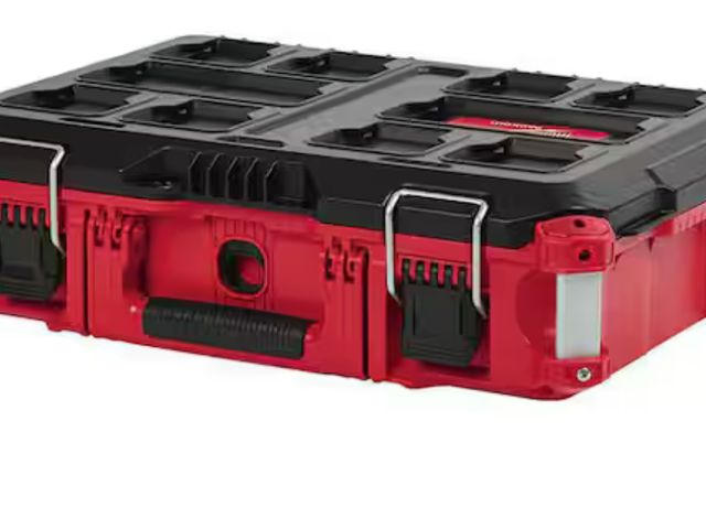 Lot 96-181121 - Milwaukee
PACKOUT 22 in. Medium Red Tool Box with 75 lbs. Weight Capacity
Lightly Used