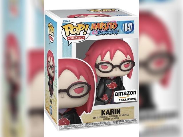 Lot 96-227629 - Funko Pop Animation: Naruto Shippuden - Karin, Amazon Exclusive - Collectable Vinyl Figure - Gift Id...