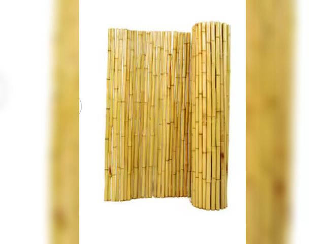 Lot 96-161676 - Backyard X-Scapes 0.75-Inches x 96-Inches x 72-Inches Natural Wood Bamboo Bamboo fencing
MSRP $148.9...