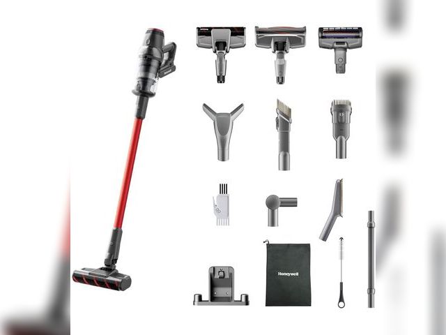 Lot 96-176379 - Honeywell VC14 Aeromax Elite Cordless Vacuum Cleaner Lightweight Handheld Floor Stick Vacuum MSRP $4...