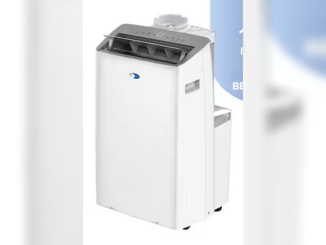Lot 96-164769 - NEX 12,000 BTU Portable Air Conditioner with Dehumidifier MRSP $631
Appears unused, has a few scuffs...