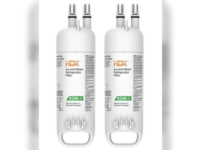 Lot 96-163637 - HDX
EQW-1 Premium Refrigerator Water Filter Replacement for Whirlpool Everydrop-1 (2-Pack)
New