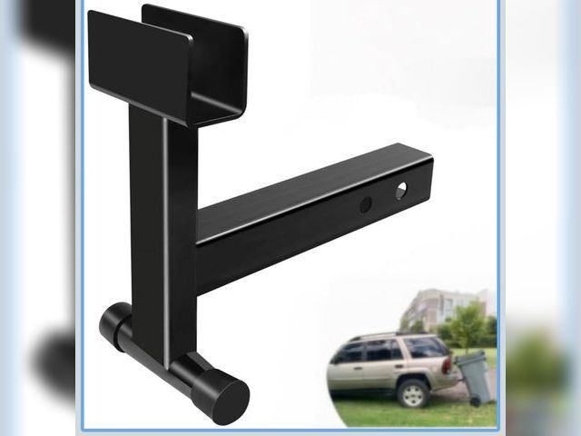 Lot 96-171062 - 2" Trash Can Hauler Hitch, Trash Can Hitch, Trash Can Hauler, Garbage Hauling Towing Hitch Attachmen...