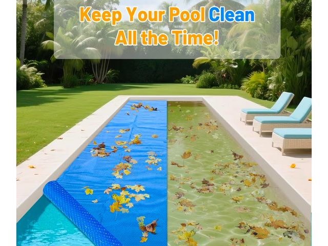 Lot 96-181118 - Large Pool Solar Cover 
exact size unknown 
New