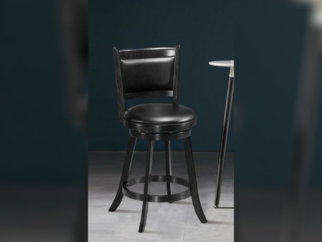 Lot 96-192223 - 2 Pieces Counter Stool Dining Chair Upholstered Seat
Color varies from stock photo
Exact model varie...