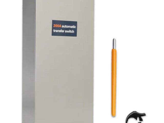 Lot 96-186619 - 200 Amp Automatic Transfer Switch Generator, Single Phase Transfer Switch with Power Management Repl...