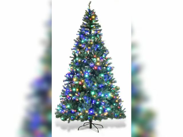 Lot 96-192536 - Costway
8 ft. Pre-Lit LED Premium Hinged Artificial Christmas Tree with 750 LED Lights and Stand
Ope...