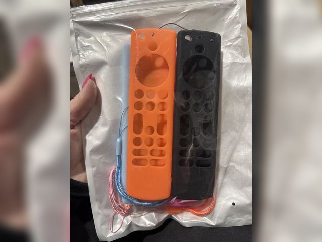 Lot 96-191131 - Silicone Remote Case (4 pcs) for Fire TV Stick 4K Max/Insignia/Pioneer/Omni Series Fire TV Alexa Voi...