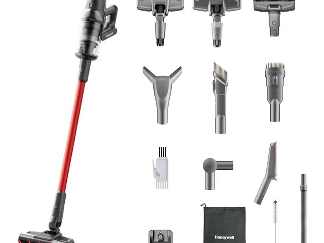 Lot 96-176182 - Honeywell VC14 Aeromax Elite Cordless Vacuum Cleaner Lightweight Handheld Floor Stick Vacuum New MSR...