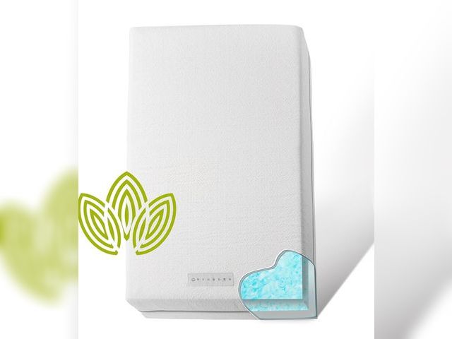 Lot 96-171991 - Organic Cotton Dual-Sided Crib Mattress | 2-Stage Premium Memory Foam CertiPUR-US Hypoallergenic Bab...