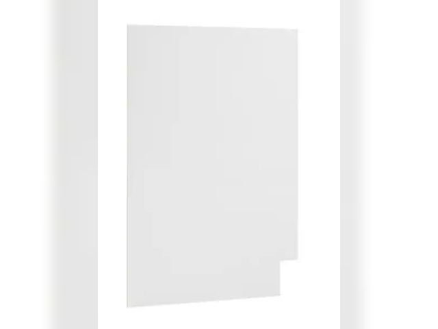 Lot 96-162689 - Hampton Bay
Avondale 24 in. W x 34.5 in. H Base Cabinet Flush End Panel in Alpine White
New Dusty