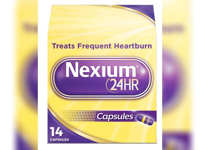 Lot 96-201562 - Nexium 24HR Acid Reducer Heartburn Relief Capsules for All-Day and All-Night Protection From Frequen...