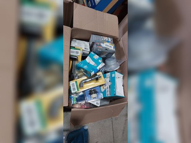 Lot 96-164708 - Mixed Box of Home Depot Items 
Most New / Some Open Box