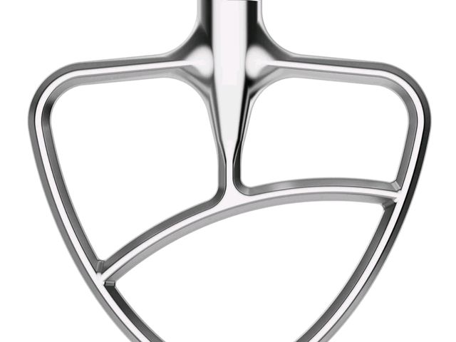Lot 96-233044 - TOCOKEID 4.5-5 Qt Stainless Steel Paddle Flat Beater for KitchenAid Stand Mixer, Fits Tilt-Head Mode...