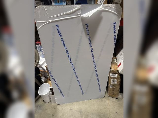 Lot 96-180374 - large piece of plexiglass 
approx. 54”X32”