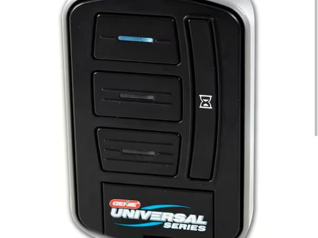 Lot 96-174500 - Genie Universal Wireless 3-Door Garage Wall Console New