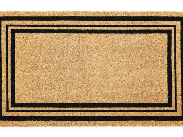 Lot 96-180176 - StyleWell
Black Border 18 in x 30 in Coir and vinyl Door Mat
New