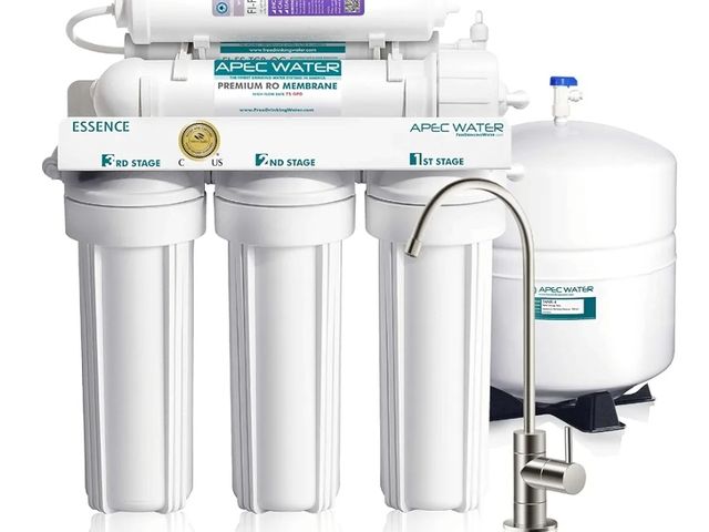Lot 96-160909 - APEC Water Systems ROES-PH75 Essence Series Top Tier Alkaline Mineral pH+ 75 GPD 6-Stage Certified U...