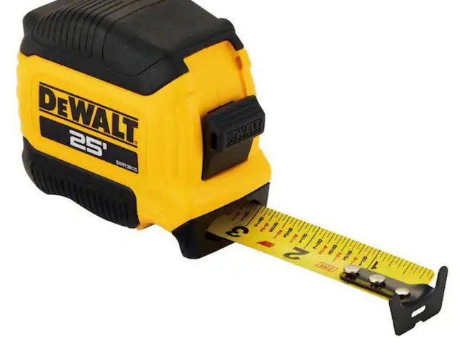 Lot 96-162963 - DEWALT
25 ft. x 1-1/8 in. Tape Measure with Finger Brake
New