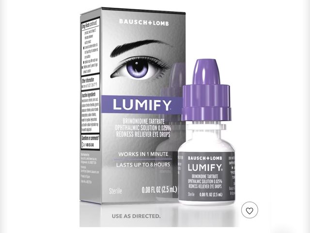 Lot 96-206979 - Lumify Eye Drops for Redness Relief - 2.5ml New