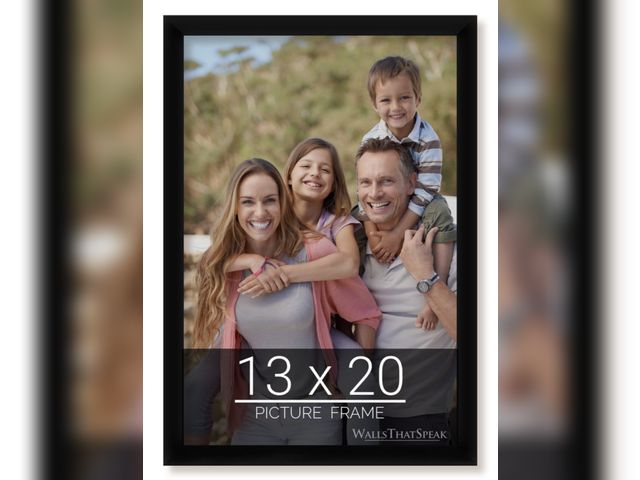 Lot 96-176654 - 13x20 Black Picture Frame for Puzzles Posters Photos or Artwork
New
