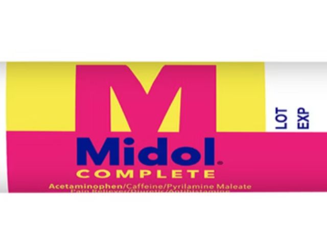 Lot 96-200530 - Box of 10 Midol Complete Menstrual Pain Relief Caplets, 8 ct in each
New
Expires 03/2027