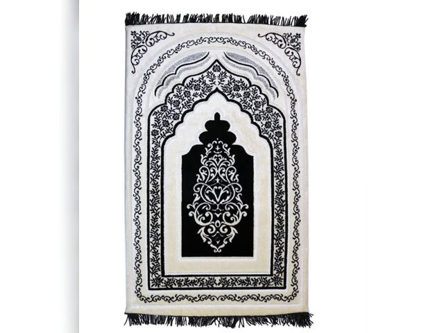 Lot 96-179105 - Foam Prayer Rug | Padded Cushion Janamaz Sajjada | One Inch Thick Soft Velvet Islamic Namaz Sajadah ...