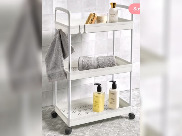 Lot 96-227587 - OHS 4 Layer Trolley Cart - White
Exact model varies 
Appears to be a 4 layer 
Exact size unknown 
Ap...