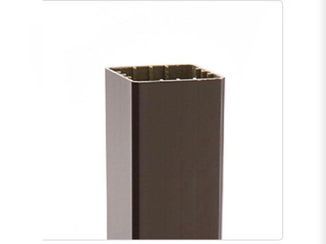 Lot 96-222058 - Trex 4 in. x 4 in. x 48 in. Vintage Lantern Brown Composite Post Sleeve New