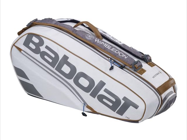 Lot 96-177816 - Babolat Pure 6 Pack Wimbledon Bag New MSRP $159