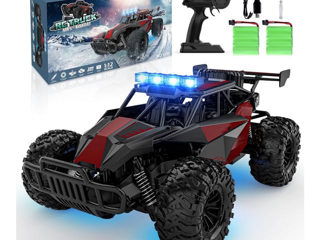 Lot 96-170125 - BLUEJAY Remote Control Car, 2.4GHz High Speed 33KM/H RC Cars Toys, 1:12 Monster RC Truck Off Road wi...