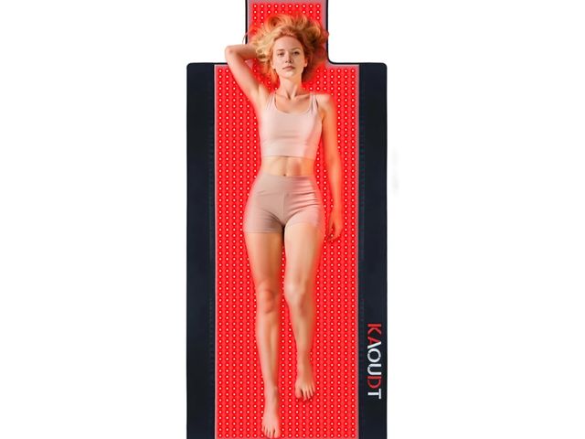 Lot 96-175954 - Dual Wavelength LED Beads 660nm&amp;850nm Red Light Therapy Mat Full Body Used to Relieve Pain 73''x...