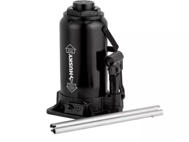 Lot 96-181693 - Husky
30-Ton Bottle Car Jack
used untested 
MSRP $99.98