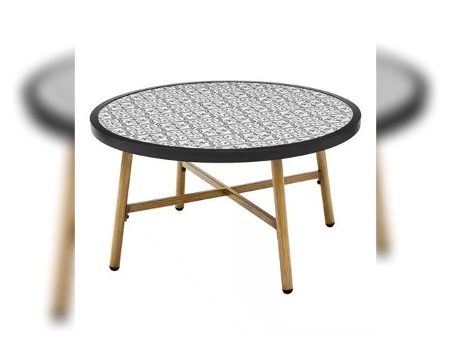 Lot 96-165543 - Hampton Bay
Mix and Match Round Metal Outdoor Coffee Table with Ceramic Tile Top
MSRP $199.99
New