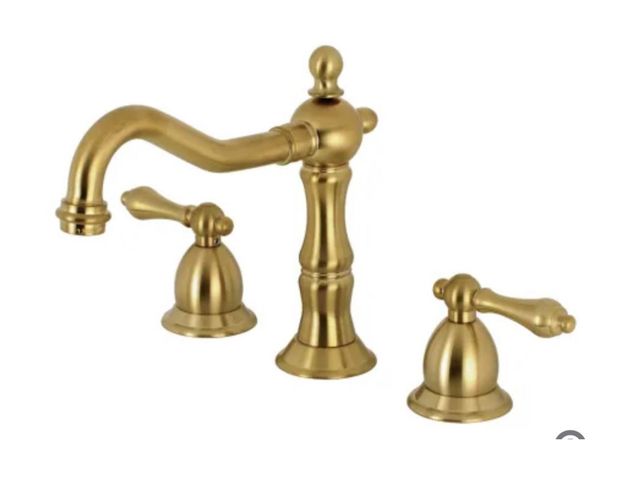 Lot 96-175357 - Appears to be Kingston Brass Heritage 1.2 GPM Widespread Bathroom Faucet with Pop-Up Drain Assembly,...