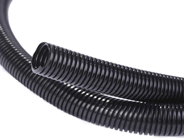Lot 96-191016 - Alex Tech 25ft - 1/4 inch Split Wire Loom Tubing - Black New