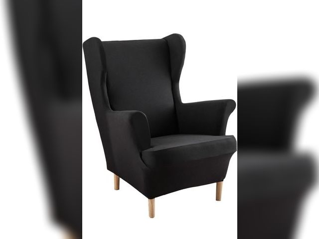 Lot 96-211752 - Wingback Chair Covers Stretch Wing Chair Slipcovers with Arms 1 Piece Universal Spandex Fabric Non-S...