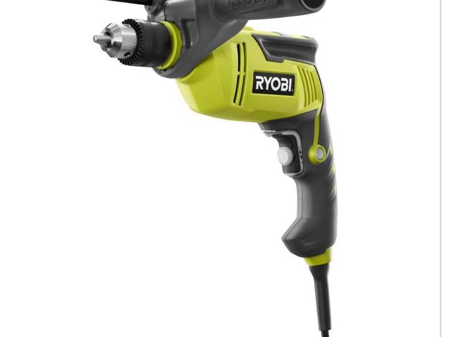 Lot 96-179427 - RYOBI 6.2 Amp Corded 5/8 in.
Variable Speed Hammer Drill Appears Unused