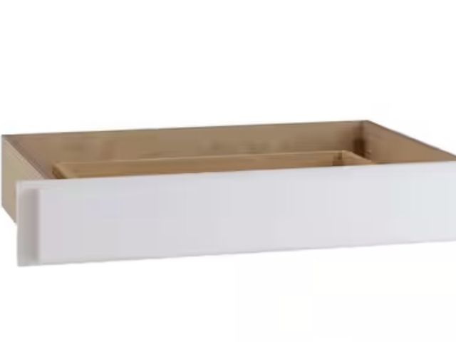 Lot 96-179348 - Home Decorators Collection Newport 30 in. W x 17 in. D x 4.875 in. H Assembled Plywood Knee Drawer C...