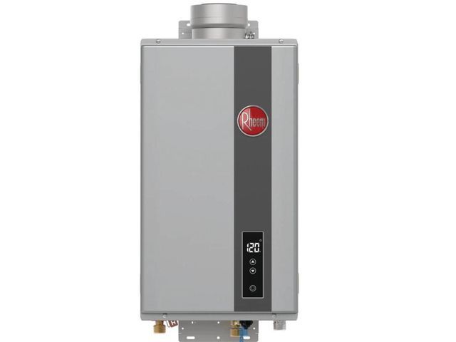 Lot 96-168667 - Rheem Performance Plus 7.0 GPM Non-Condensing Indoor Natural Gas
Tankless Water Heater MSRP $787
New