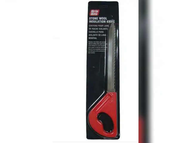 Lot 96-162700 - Grip-Rite
Stone Wool Insulation Knife
New