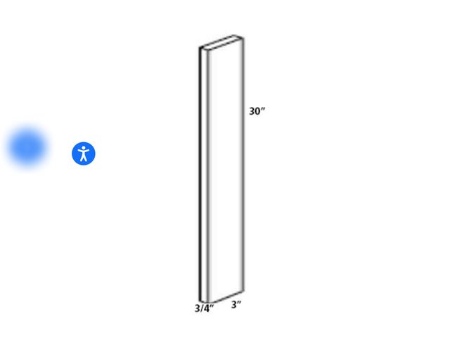 Lot 96-165668 - Weston Shaker 3×30 Wall Filler New