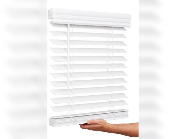 Lot 96-214005 - Lotus &amp; Windoware Cordless, 2 Inch Faux Wood Blind
Appears unused open box