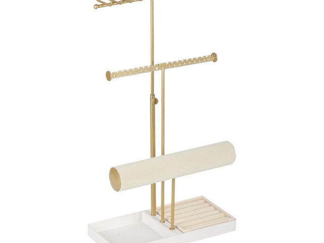 Lot 96-233145 - Jessac Adjustable Jewelry Holder Organizer Stand Necklace Earring Bracelet Display Tree for Girls us...