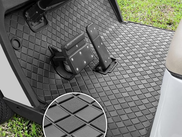 Lot 96-164421 - Golf Cart Floor Mat,Upgraded Non-Slip Full Coverage Liner Fits EZGO TXT (1994-2023), Express S4 (201...
