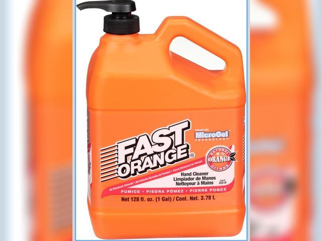 Lot 96-197498 - Fast Orange 25219 Pumice Lotion, Heavy Duty Hand Cleaner, Natural Citrus Scent, Waterless Cleaner fo...