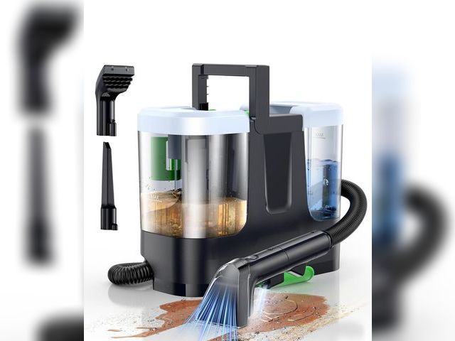 Lot 96-210450 - Portable Carpet &amp; Upholstery Cleaner, 18Kpa Carpet Cleaner Machine for Deep Stain Removal, Spot ...